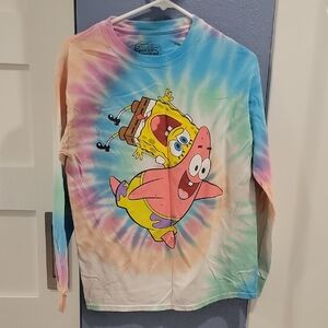 Nickelodeon SpongeBob & Patrick Tie-Dye Shirt